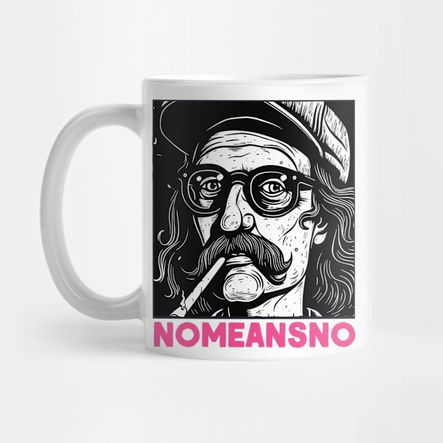 NoMeansNo ∆ Original Fan Artwork by unknown_pleasures